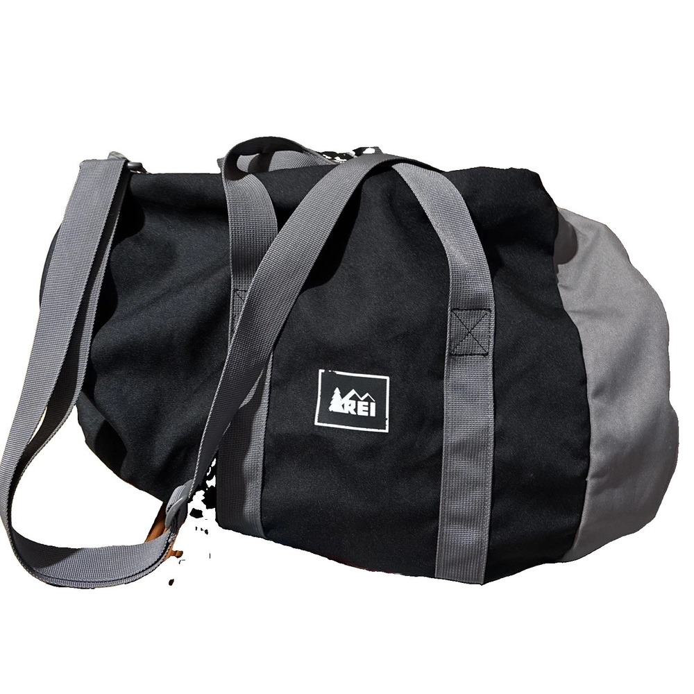 REI Co-op Roadtripper 40 Duffel Bag 21 x 10 x 15" BLK W Gray Straps